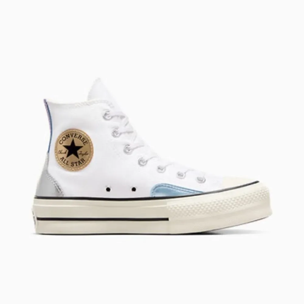 Converse Converse All Star Lift Platform Chrome Sneaker Shoes size 10